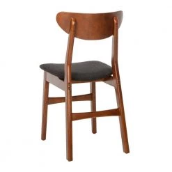 Lucca Brown/Black Dining Chair by SAFAVIEH -Safavieh Sales Store walnut black safavieh dining chairs dch1001f set2 66 1000