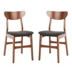 Lucca Brown/Black Dining Chair by SAFAVIEH -Safavieh Sales Store walnut black safavieh dining chairs dch1001f set2 c3 1000