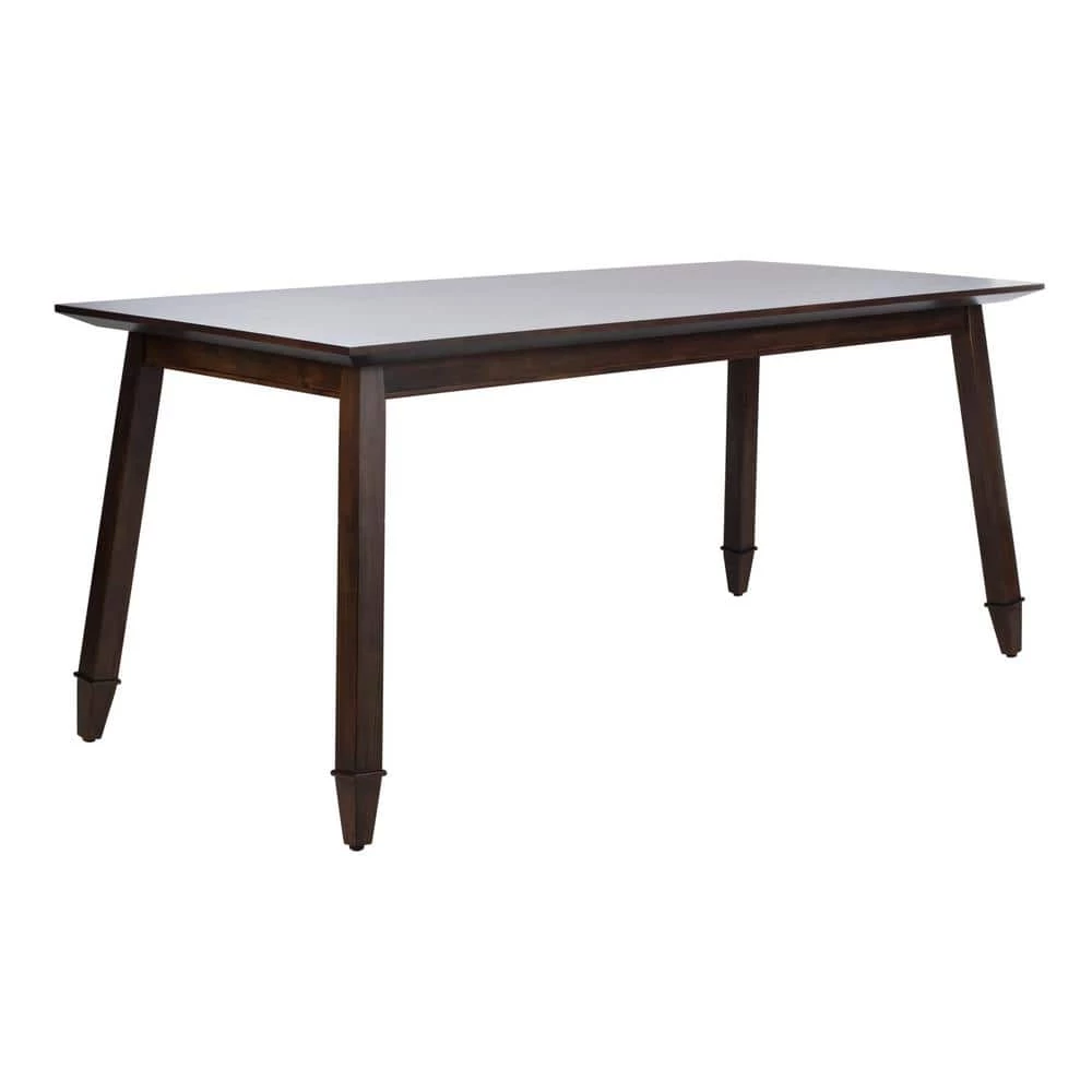 Brayson Dark Brown Dining Table by SAFAVIEH 8 Brayson Dark Brown Dining Table by SAFAVIEH - Image 6