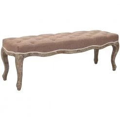 Ramsey Brown Upholstered Entryway Bench by SAFAVIEH 16 Ramsey Brown Upholstered Entryway Bench by SAFAVIEH -Safavieh Sales Store warm brown safavieh bedroom benches mcr4577b 4f 1000