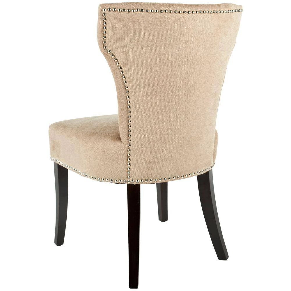 Jappic Light Gold/Black Side Chair (Set of 2) by SAFAVIEH 8 Jappic Light Gold/Black Side Chair (Set of 2) by SAFAVIEH - Image 6