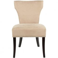 Jappic Light Gold/Black Side Chair (Set of 2) by SAFAVIEH 13 Jappic Light Gold/Black Side Chair (Set of 2) by SAFAVIEH -Safavieh Sales Store wheat espresso safavieh accent chairs mcr4706e set2 4f 1000
