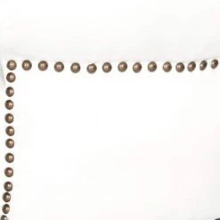 Georgia White Vanity Stool by SAFAVIEH -Safavieh Sales Store white espresso safavieh makeup vanities mcr4546t fa 1000