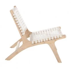 Luna Beige/White Leather Side Chair by SAFAVIEH -Safavieh Sales Store white leather natural safavieh accent chairs ach1002a 4f 1000