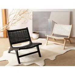 Luna Beige/White Leather Side Chair by SAFAVIEH -Safavieh Sales Store white leather natural safavieh accent chairs ach1002a 76 1000