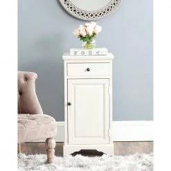 Jett White Storage Cabinet by SAFAVIEH