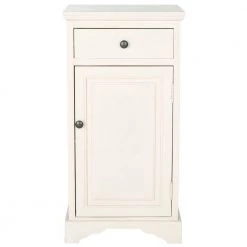 Jett White Storage Cabinet by SAFAVIEH -Safavieh Sales Store white safavieh accent cabinets amh5722c c3 1000