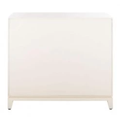 Nigel 1-Drawer White Nightstand Chest by SAFAVIEH 18 Nigel 1-Drawer White Nightstand Chest by SAFAVIEH -Safavieh Sales Store white safavieh accent cabinets chs6600a 66 1000