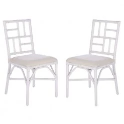 Christine White Side Chair by SAFAVIEH