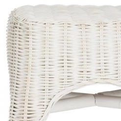 Percy 29.5 in. Wicker Counter Stool in White Distress by SAFAVIEH 14 Percy 29.5 in. Wicker Counter Stool in White Distress by SAFAVIEH -Safavieh Sales Store white safavieh bar stools wik6501a 4f 1000