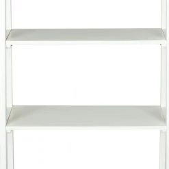 72.2 in. White Wood 5-shelf Ladder Bookcase with Open Back by SAFAVIEH -Safavieh Sales Store white safavieh bookcases bookshelves amh6544d 1f 1000