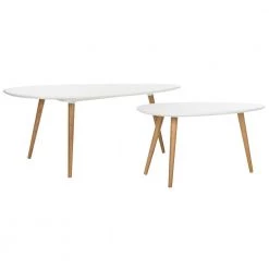 Saffron 46 in. White Wood Coffee Table by SAFAVIEH -Safavieh Sales Store white safavieh coffee tables fox8203a 4f 1000