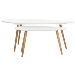 Saffron 46 in. White Wood Coffee Table by SAFAVIEH -Safavieh Sales Store white safavieh coffee tables fox8203a c3 1000