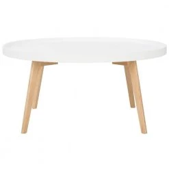 Rue 36 in. White Wood Coffee Table by SAFAVIEH -Safavieh Sales Store white safavieh coffee tables fox8207a 1f 1000