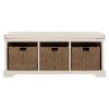 Lonan White Storage Bench by SAFAVIEH -Safavieh Sales Store white safavieh dining benches amh5733c 64 1000