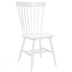 Riley White Wood Dining Chair (Set of 2) by SAFAVIEH 19 Riley White Wood Dining Chair (Set of 2) by SAFAVIEH -Safavieh Sales Store white safavieh dining chairs amh8500a set2 1f 1000