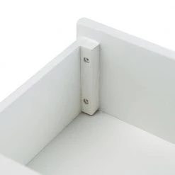 Keya 18 in. White Rectangle Wood Storage End Table by SAFAVIEH -Safavieh Sales Store white safavieh end side tables acc6601a 66 1000