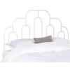 Paloma Metal White Queen Upholstered Headboard by SAFAVIEH 2 Paloma Metal White Queen Upholstered Headboard by SAFAVIEH -Safavieh Sales Store white safavieh headboards hbd6201b q 64 1000
