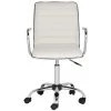 Jonika White Faux Leather Office Chair by SAFAVIEH -Safavieh Sales Store white safavieh task chairs fox7520a 64 1000