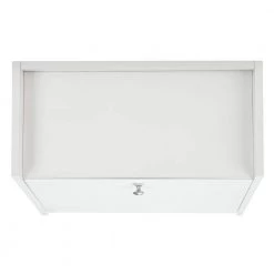 Xander 22 in. White Writing Desk by SAFAVIEH -Safavieh Sales Store white safavieh writing desks dsk2203b 66 1000