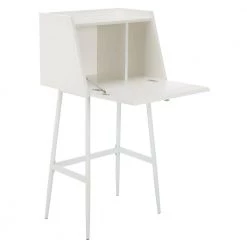 Xander 22 in. White Writing Desk by SAFAVIEH -Safavieh Sales Store white safavieh writing desks dsk2203b c3 1000