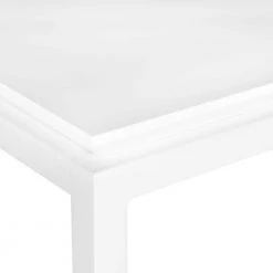 Duke 44 in. Rectangular White Writing Desk by SAFAVIEH -Safavieh Sales Store white safavieh writing desks fox2209a 77 1000