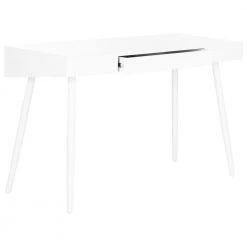 Fadri 48 in. White 1-Drawer Writing Desk by SAFAVIEH -Safavieh Sales Store white safavieh writing desks fox2227a 31 1000