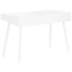 Fadri 48 in. White 1-Drawer Writing Desk by SAFAVIEH -Safavieh Sales Store white safavieh writing desks fox2227a 44 1000