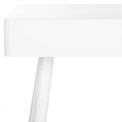 Fadri 48 in. White 1-Drawer Writing Desk by SAFAVIEH -Safavieh Sales Store white safavieh writing desks fox2227a 76 1000