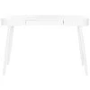 Madan 48 in. White 1-Drawer Writing Desk by SAFAVIEH -Safavieh Sales Store white safavieh writing desks fox2229a 64 1000